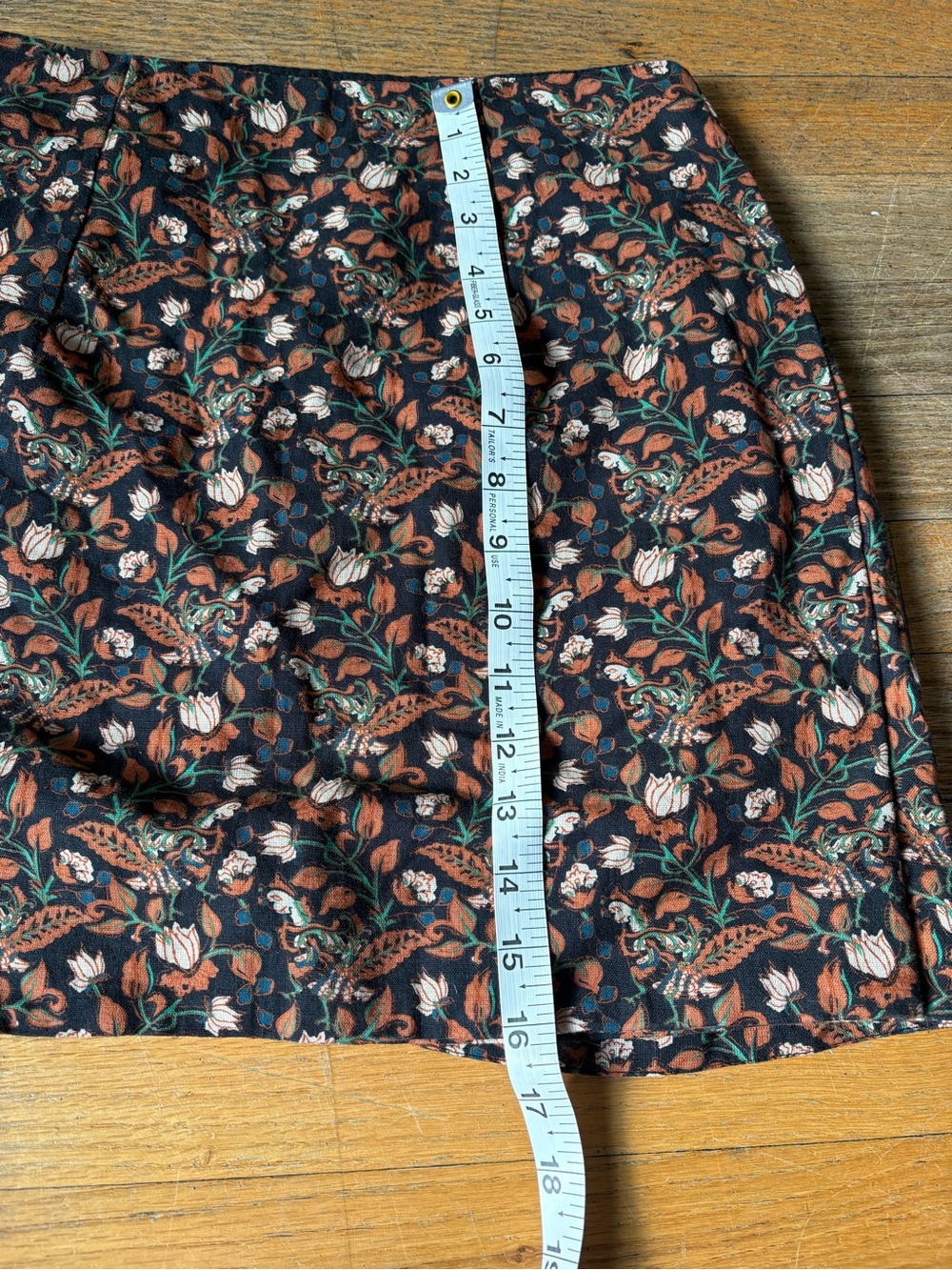 Anthropologie - Let Me Be Sarong Mini Skirt - Picture 11 of 12